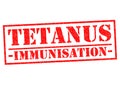 TETANUS IMMUNISATION Royalty Free Stock Photo