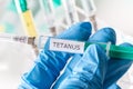 Tetanus vaccination