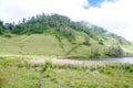 Tetetubbies hill ranu kumbolo Royalty Free Stock Photo