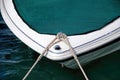Tethered Boat Abstract