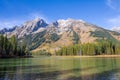 Teton Mountains near String Lake Royalty Free Stock Photo