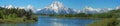 Teton panorama Royalty Free Stock Photo