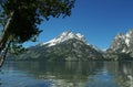 Teton reflection, Jenny Lake Royalty Free Stock Photo