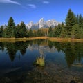 Teton Reflections Royalty Free Stock Photo