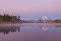 Teton Scenic Fall Sunrise Reflection Royalty Free Stock Photo