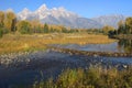 Tetons In Autumn