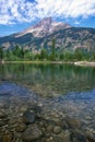 Grand tetons jenny lake Royalty Free Stock Photo