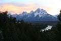 Tetons at Sunset