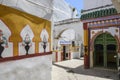 View of the entrance of a mosque in Tetouan, Morocco Royalty Free Stock Photo