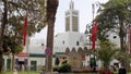 TETOUAN-Moslem street and mosque