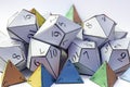 Tetrahedral Dice and Pentagonal Trapezohedron Dice