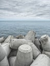 Tetrapod Concrete Sea Defences