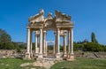Tetrapylon Gate in Aphrodisias ancient city, Aydin, Turkey