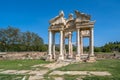 Tetrapylon Gate in Aphrodisias ancient city, Aydin, Turkey