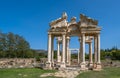 Tetrapylon Gate in Aphrodisias ancient city, Aydin, Turkey