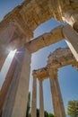 Tetrapylon Gate in Aphrodisias ancient city, Aydin, Turkey