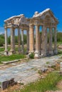 Tetrapylon ruins of ancient Aphrodisias Turkey