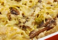 Tetrazzini is an American dish