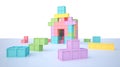 Tetris house
