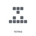 Tetris icon from Entertainment collection.