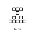 Tetris icon from Entertainment collection.