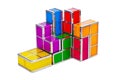 Tetris toy blocks