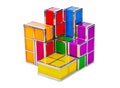 Tetris toy blocks