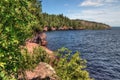 Tettegouche State Park on the North Shore of Lake Superior in Mi Royalty Free Stock Photo