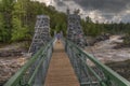 Tettegouche State Park on the North Shore of Lake Superior in Mi Royalty Free Stock Photo