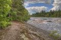 Tettegouche State Park on the North Shore of Lake Superior in Mi Royalty Free Stock Photo