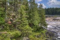 Tettegouche State Park on the North Shore of Lake Superior in Mi Royalty Free Stock Photo