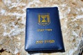 Teudat Zehut - Booklet cover of Israeli identity card. Passport of a citizen of Israel
