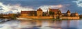 Teutonic Castle in Malbork in Pomerania (Poland)