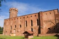 Teutonic castle in Poland (Swiecie) Royalty Free Stock Photo