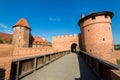 Teutonic medieval Malbork Castle, Poland