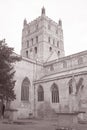 Tewkesbury Abbey Church, England; UK Royalty Free Stock Photo