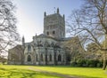 Tewkesbury Abbey, St Mary the Virgin, Gloucestershire England Royalty Free Stock Photo