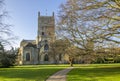 Tewkesbury Abbey, St Mary the Virgin, Gloucestershire England Royalty Free Stock Photo