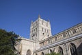 Tewkesbury abbey tower Royalty Free Stock Photo