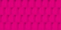 Volume realistic vector cubes pink texture, magenta geometric seamless tiles pattern, design background for you projects