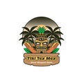 Tex Mex Tiki Statue Logo