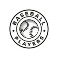 Texas American Sports Baseball Club Logo. Illustration vector graphic of a Baseball logo. Vintage Logo Design Template Inspiration