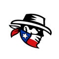 Texas Bandit Cowboy Side Retro