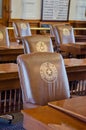 Texas Capitol Chairs Royalty Free Stock Photo