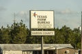 Texas Farm Bureau Insurance Sign Hardin County Royalty Free Stock Photo