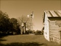 Texas Farm House Royalty Free Stock Photo