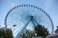 Texas Ferris Wheel Against Blue Sky