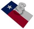 Texas flag and paragraph