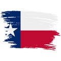 Texas grunge, damaged, scratch, vintage and old. Lone star state flag. Texas grunge flag with a texture. Symbol of the Royalty Free Stock Photo