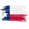 Texas grunge, damaged, scratch, vintage and old. Lone star state flag. Texas grunge flag with a texture. Symbol of the